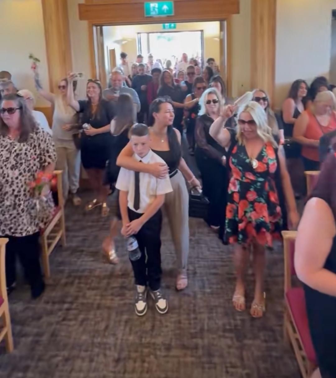 WATCH: Loved ones celebrate life through song and dance at a funeral