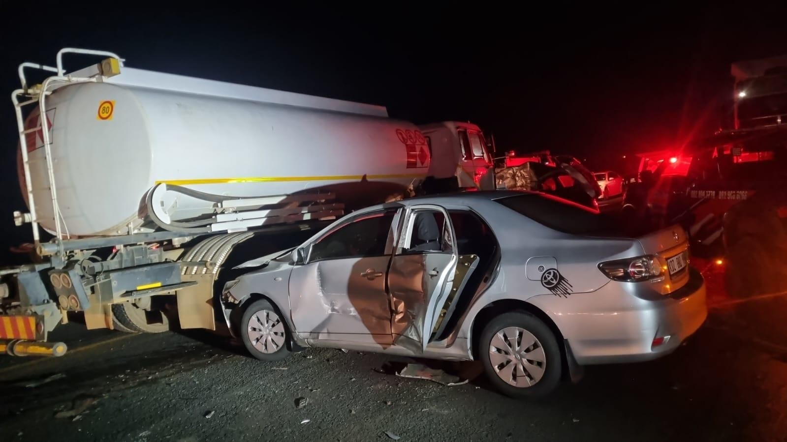 Driver fleeing cops in Toyota Corolla released on R1,000 police bail after deadly crash