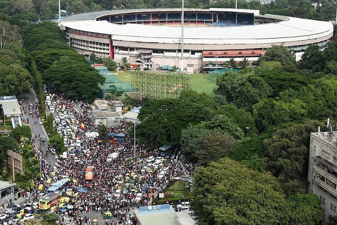 Deadly stampede at India cricket celebrations leaves 11 dead