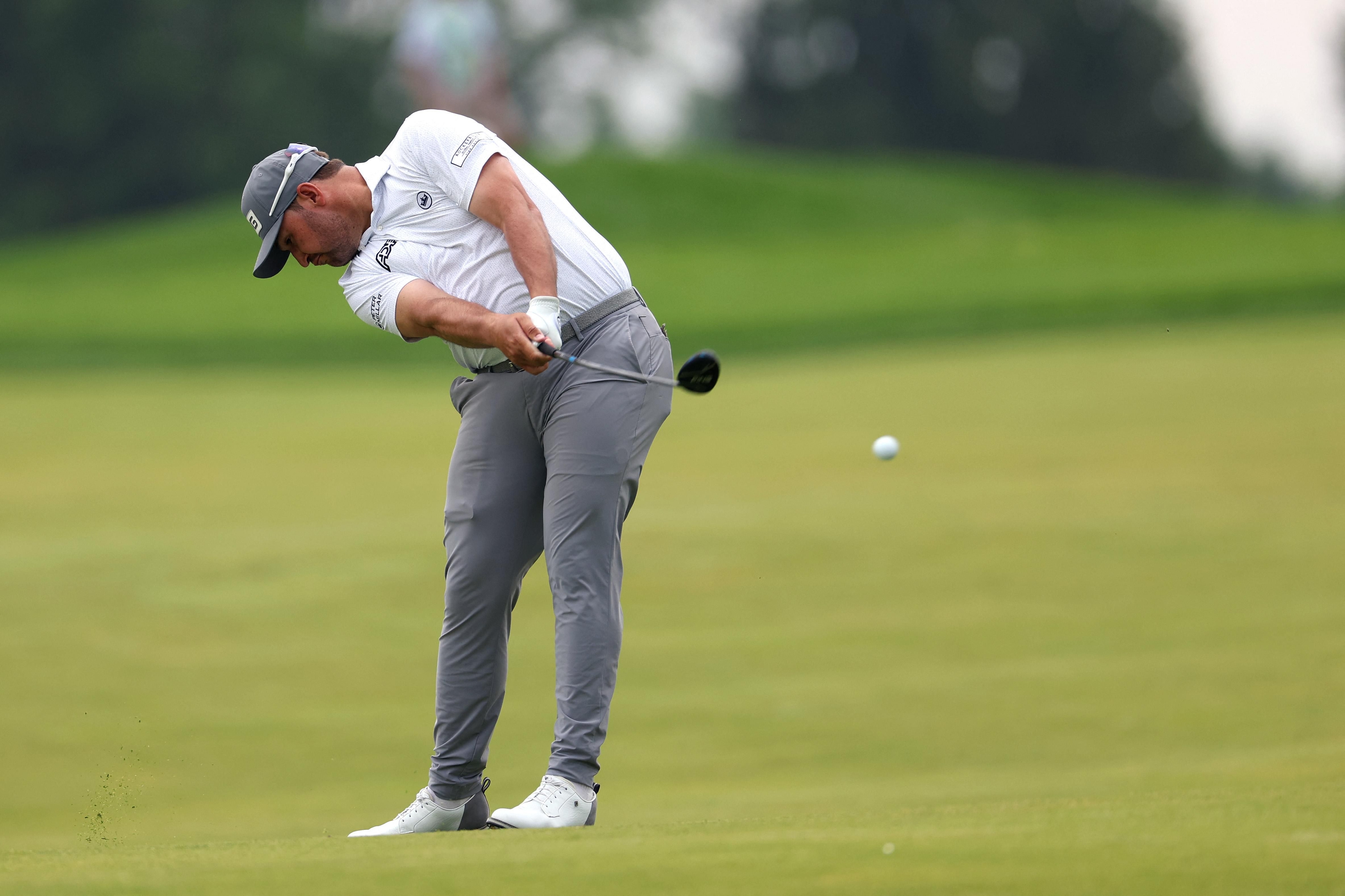 Thriston Lawrence's rollercoaster second round at the 2025 US Open