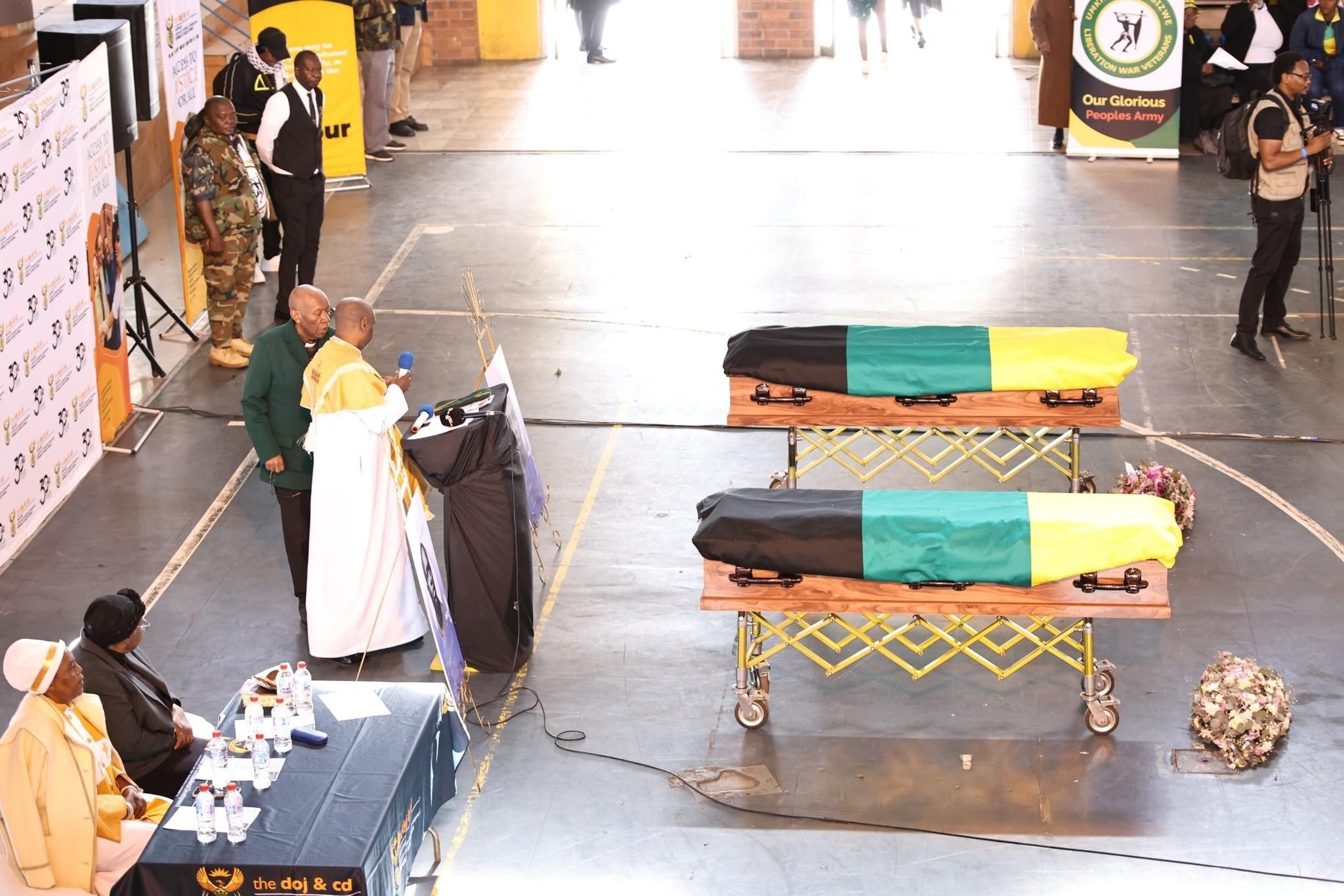 Soweto commemorates the reburial of anti-apartheid activists Moloise and Mngomezulu