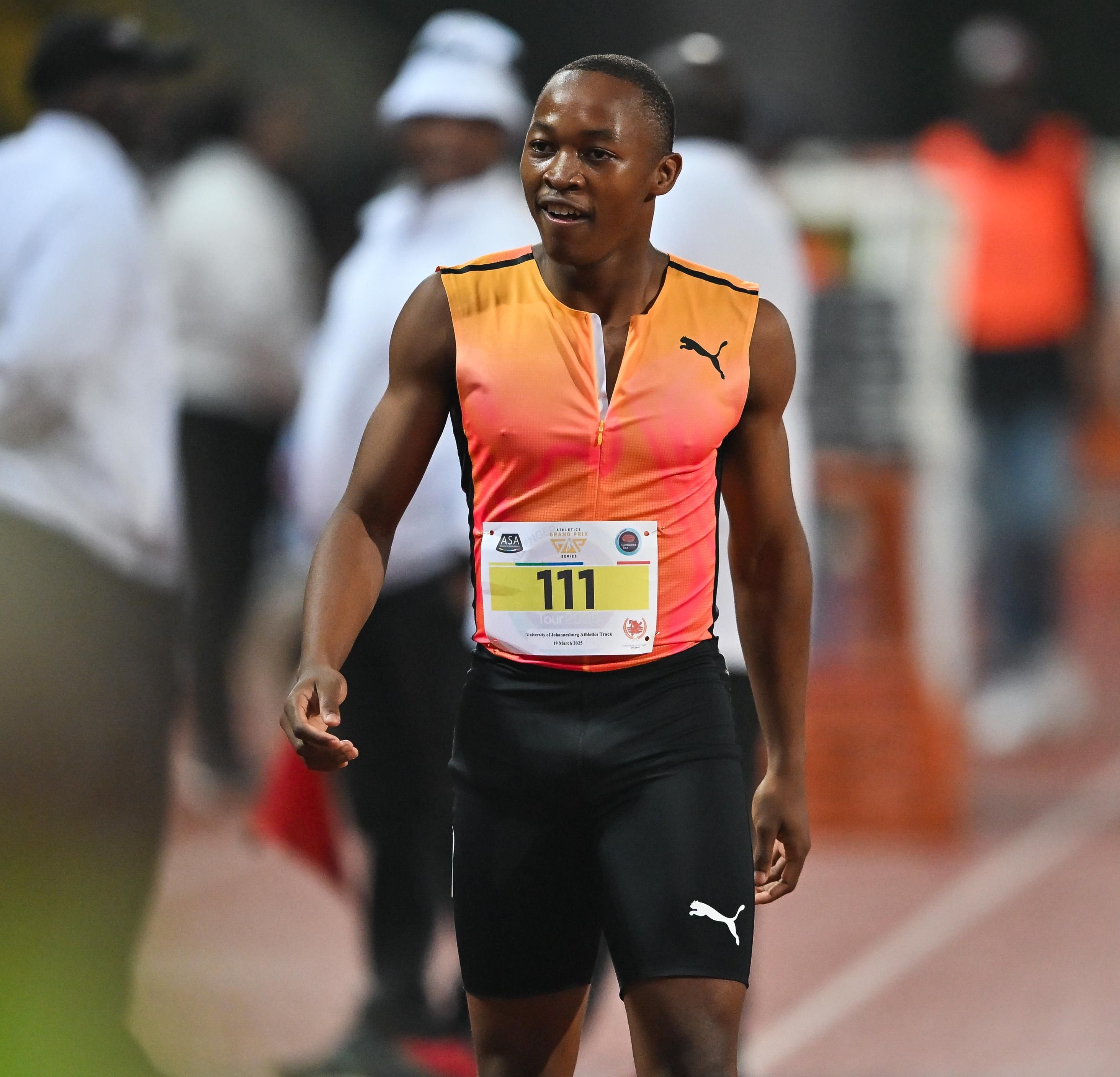 Bayanda Walaza clocks fourth fastest 100m time in South African sprint history