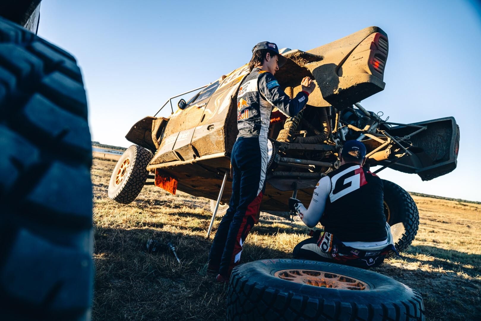 Toyota Gazoo Racing South Africa excels in the second stage of the 2025 South African Safari Rally