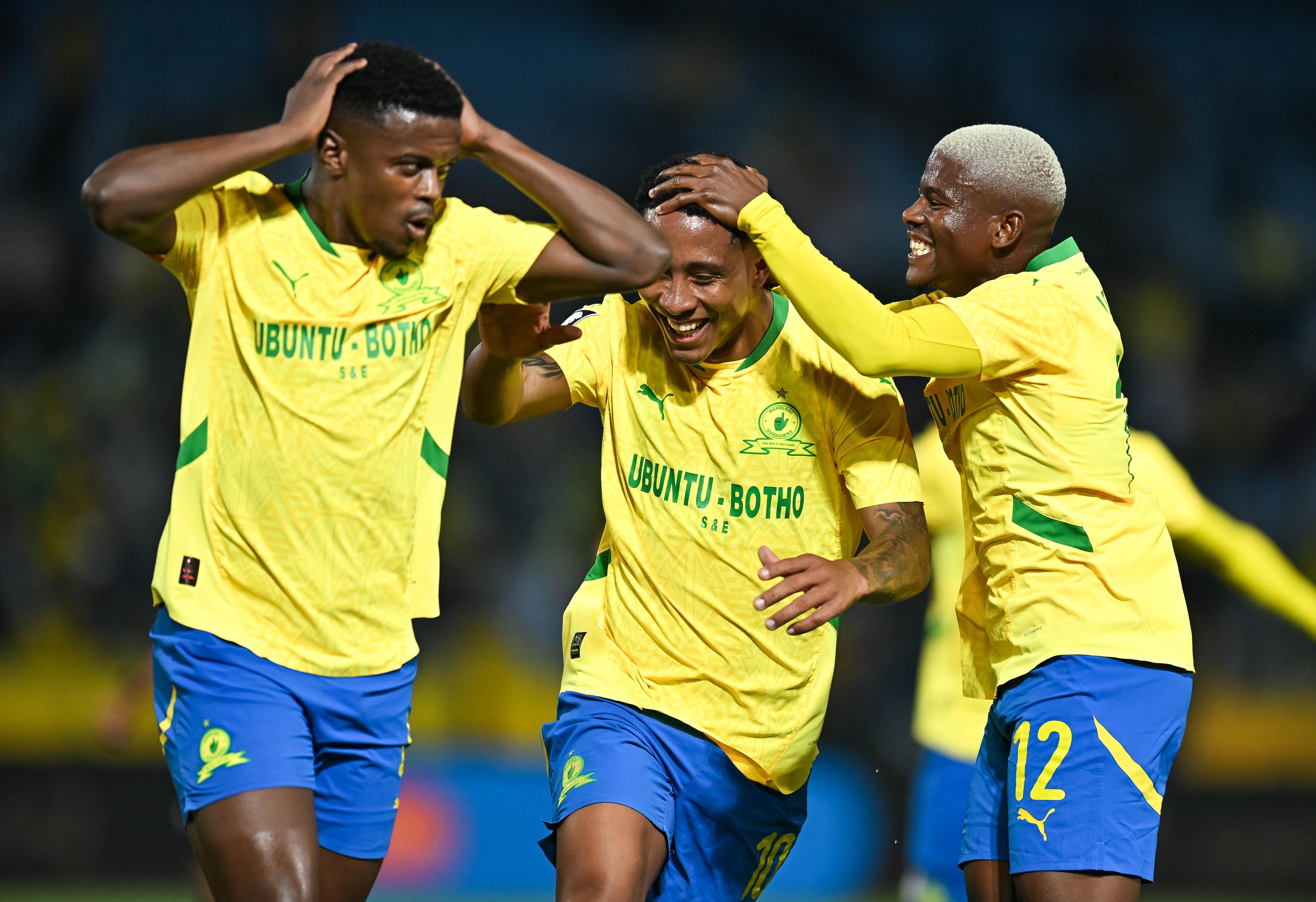 Mamelodi Sundowns coach Miguel Cardoso and Brazilian attacker Lucas Costa lift Betway Premiership monthly awards