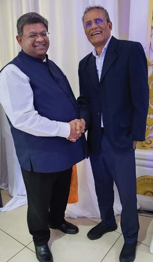 Ranjiv Nirghin takes the helm as president of the South African Hindu Maha Sabha