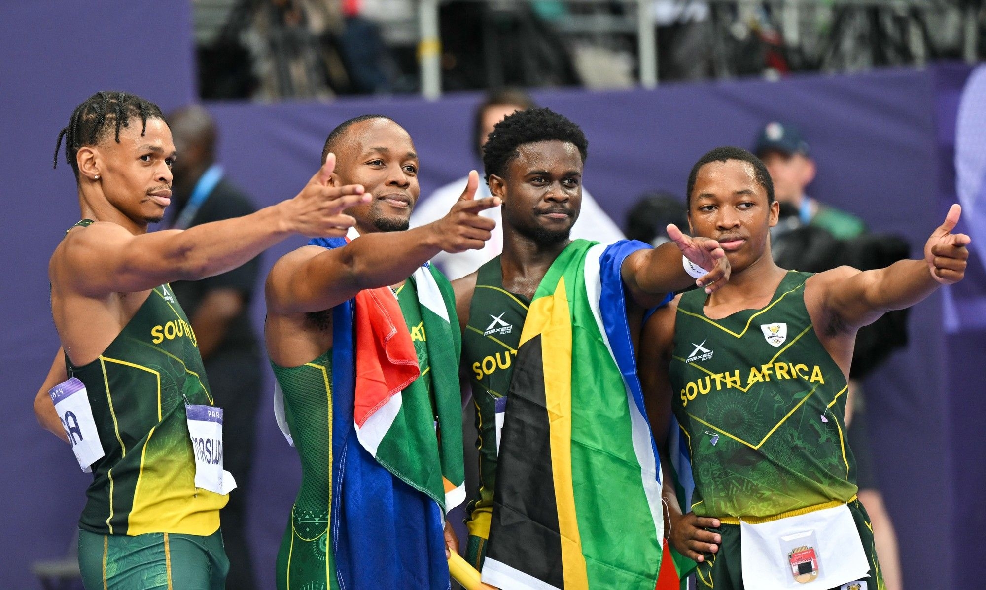 Akani Simbine leading next SA generation at World Relays