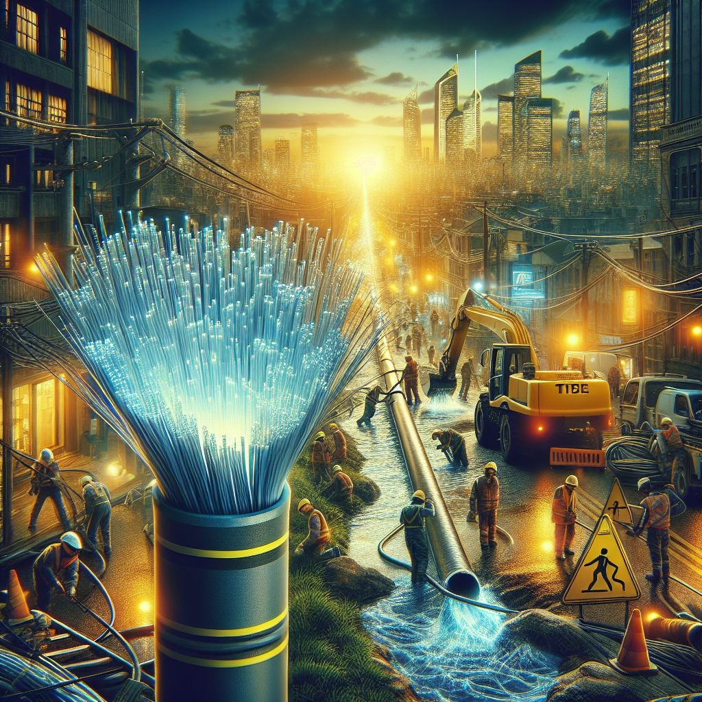 What happens when Joburg Water cuts your fibre connection in half?