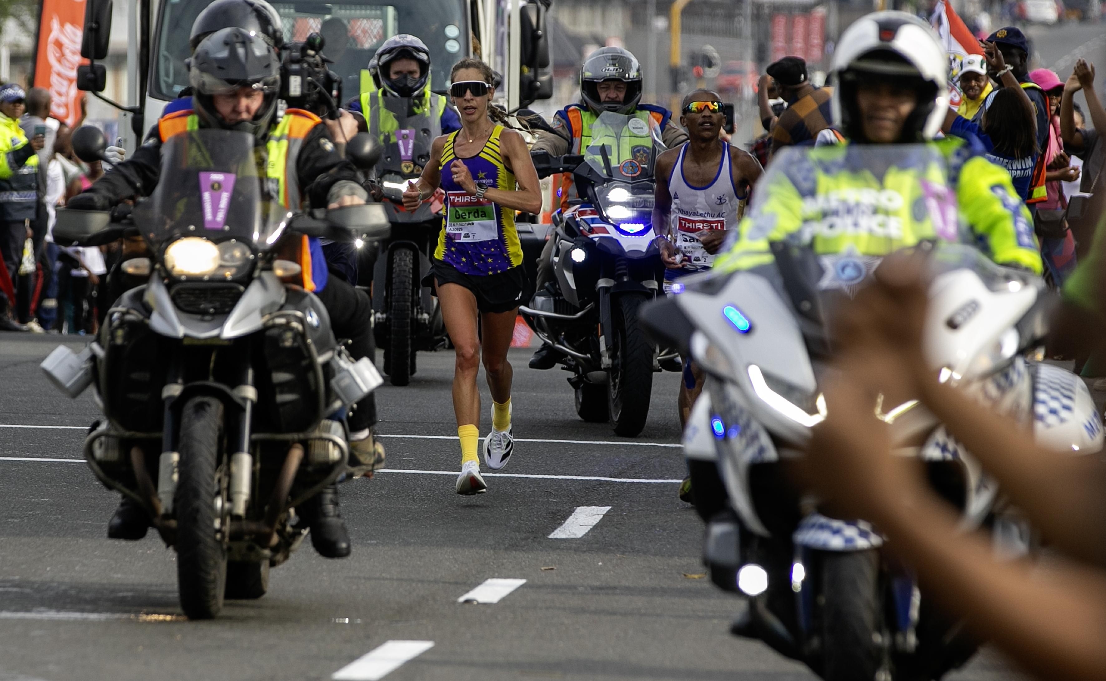 Steyn secures fourth Comrades, grateful for rising competition