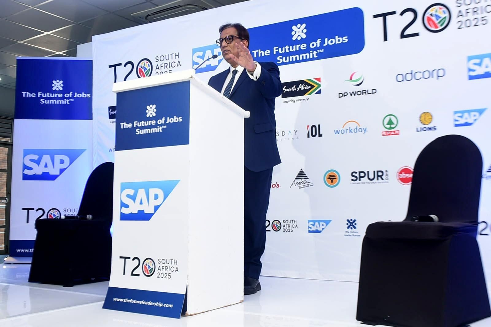 Dr Iqbal Survé Calls for Digital-Driven Youth Employment at Future of Jobs Summit