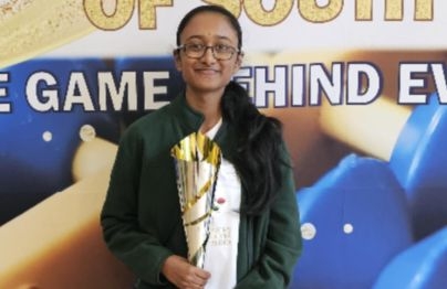 14-year-old Shreeya Mahadeo wins National Champion title at AMSASA Championship