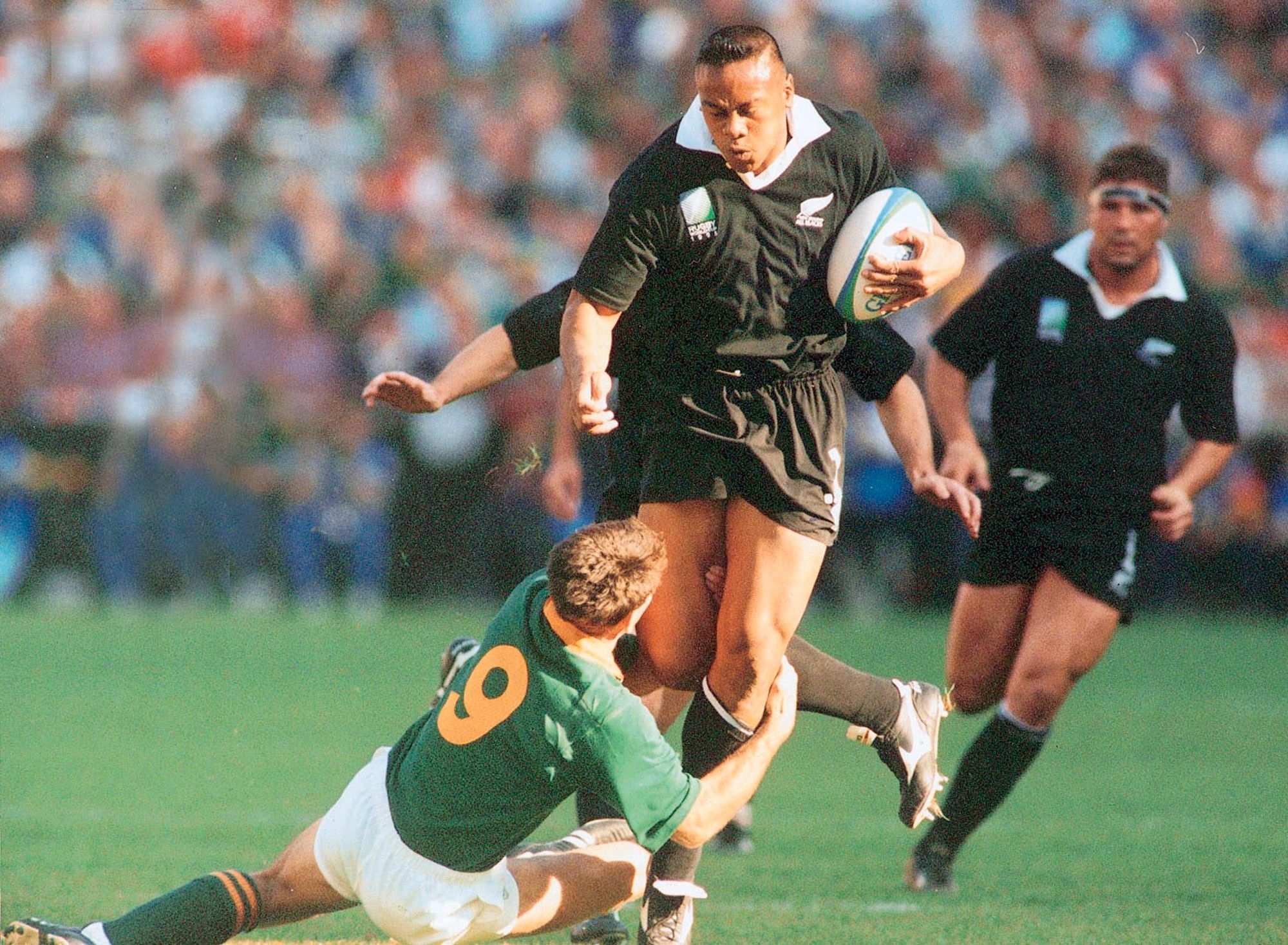 Rugby World Cup 1995 I Jonah Lomu — the All Blacks wrecking ball that changed the face of rugby