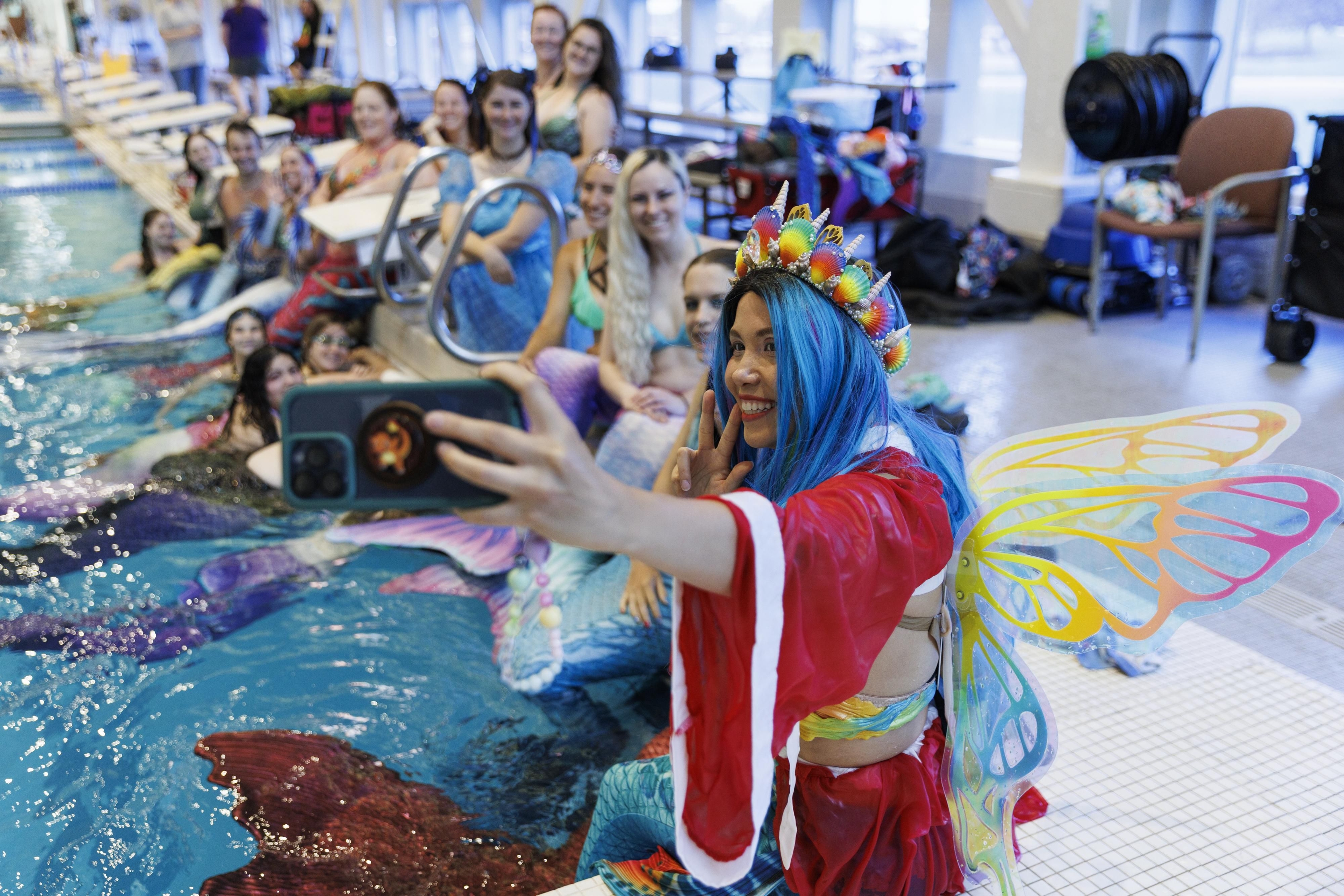 Mermaiding magic offers a playful escape