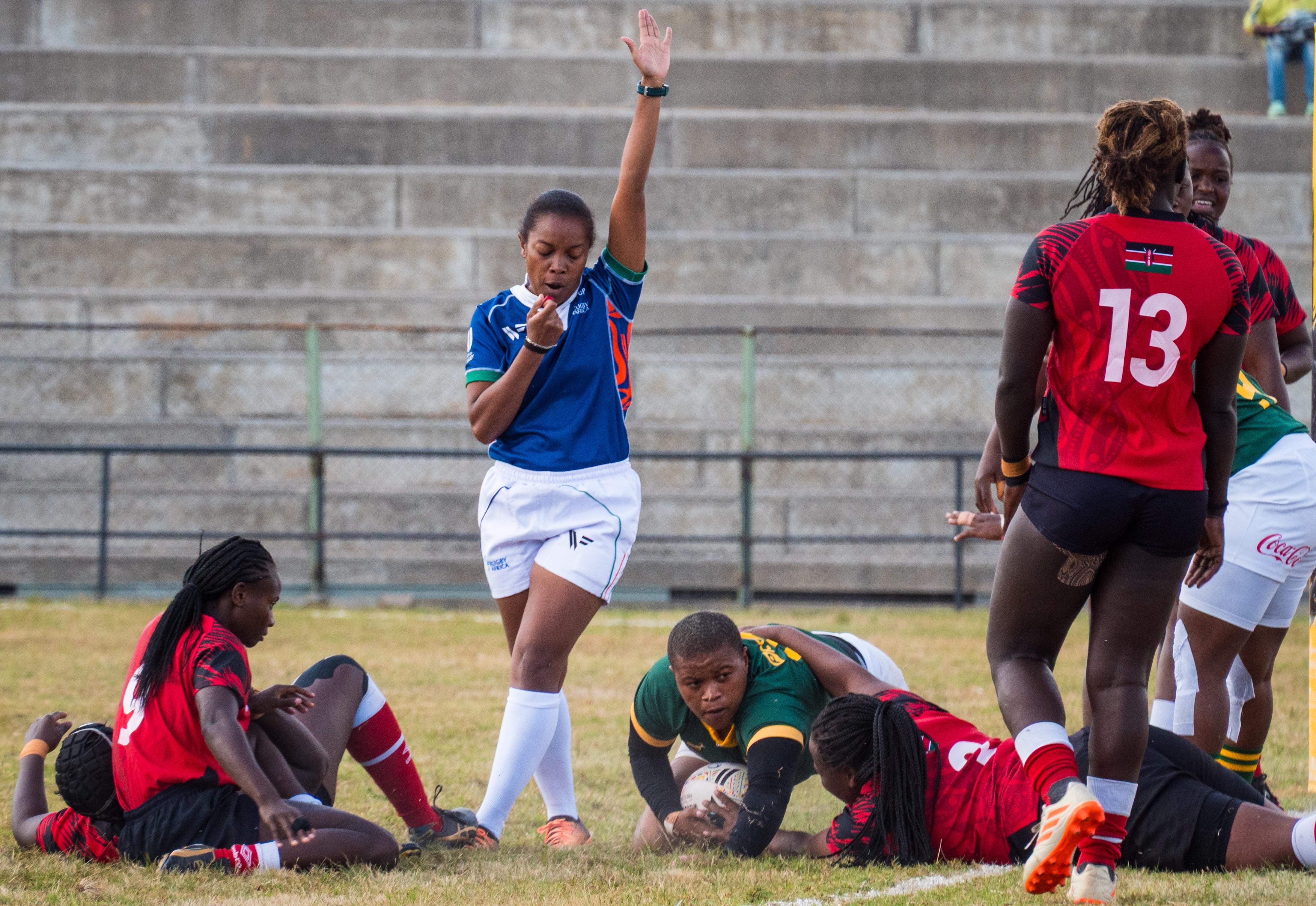 Springbok Women survive late rally from Kenya to maintain unbeaten run at Rugby Africa Cup