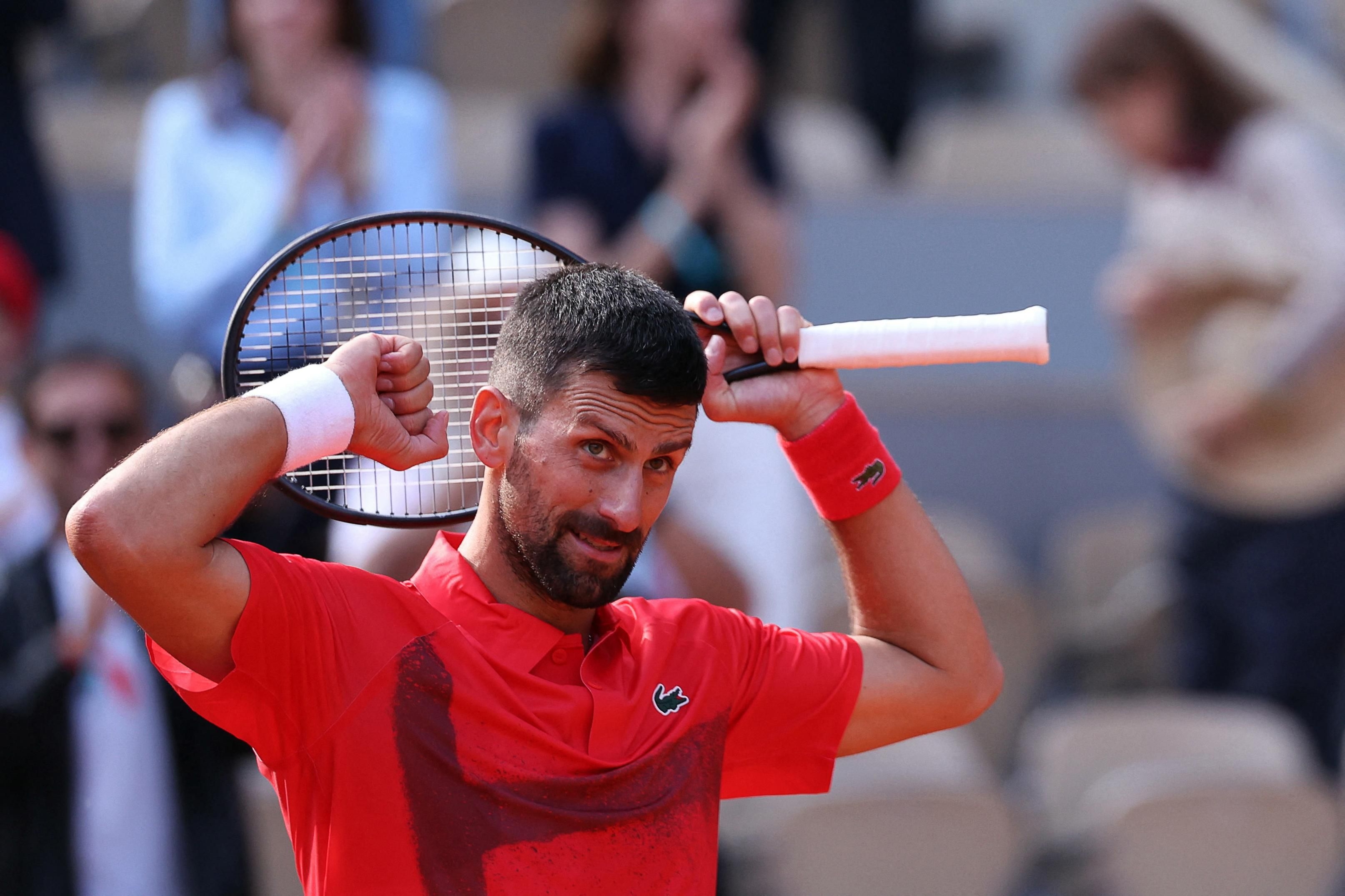 Djokovic cruises into record 19th French Open quarter-final