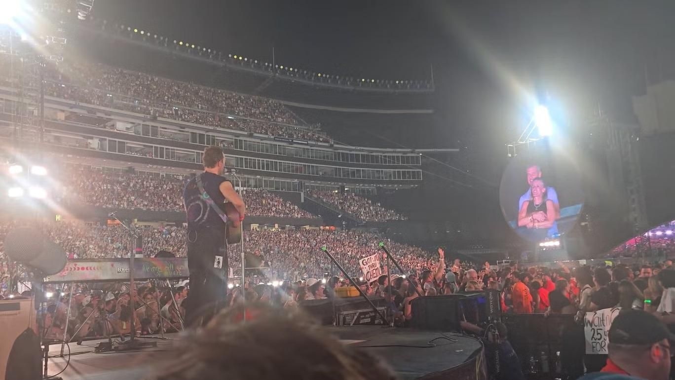 Oopsy! Coldplay concert kiss cam sparks viral cheating allegations against tech CEO