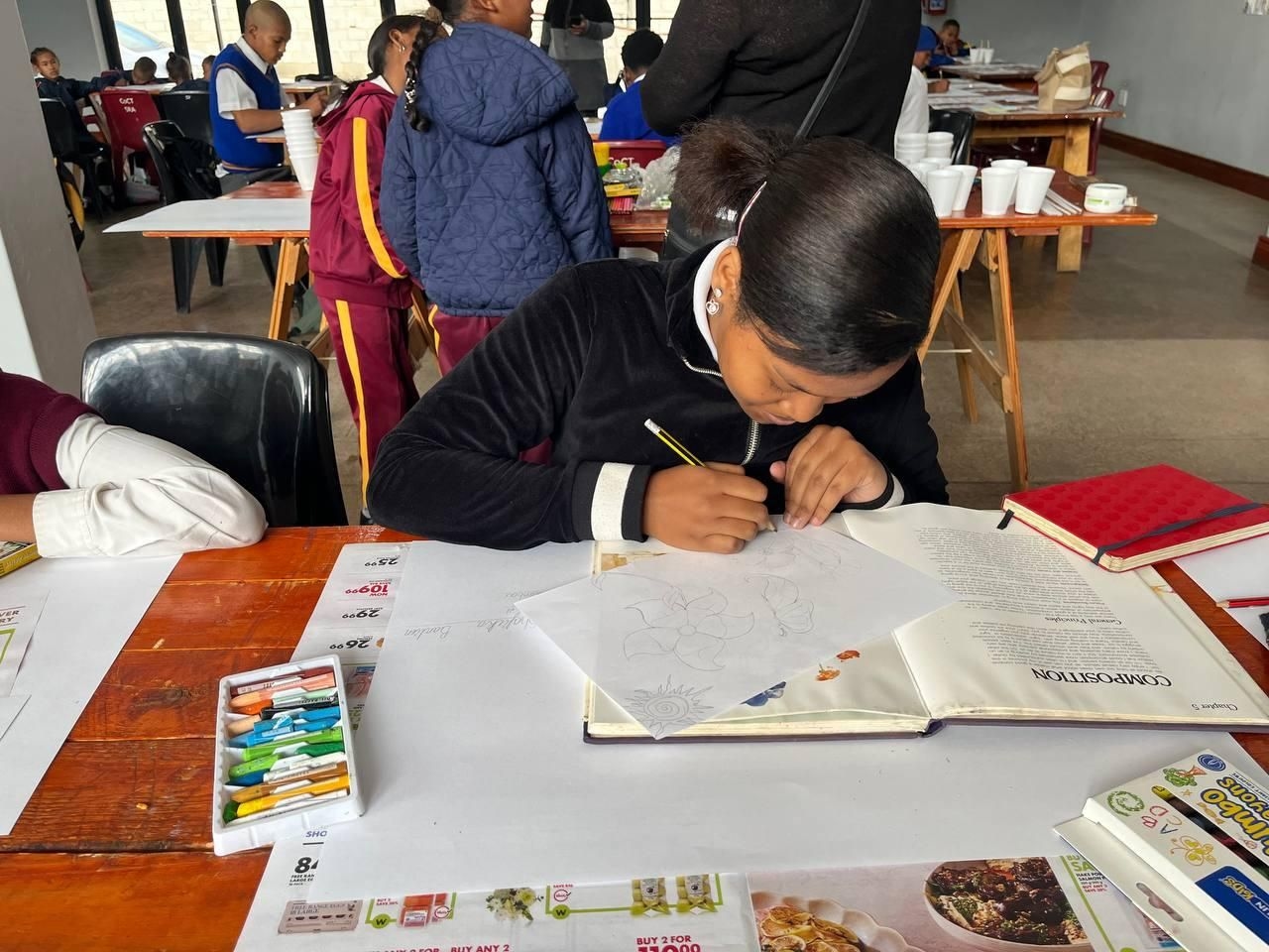 Children's art competition promotes peace in Manenberg