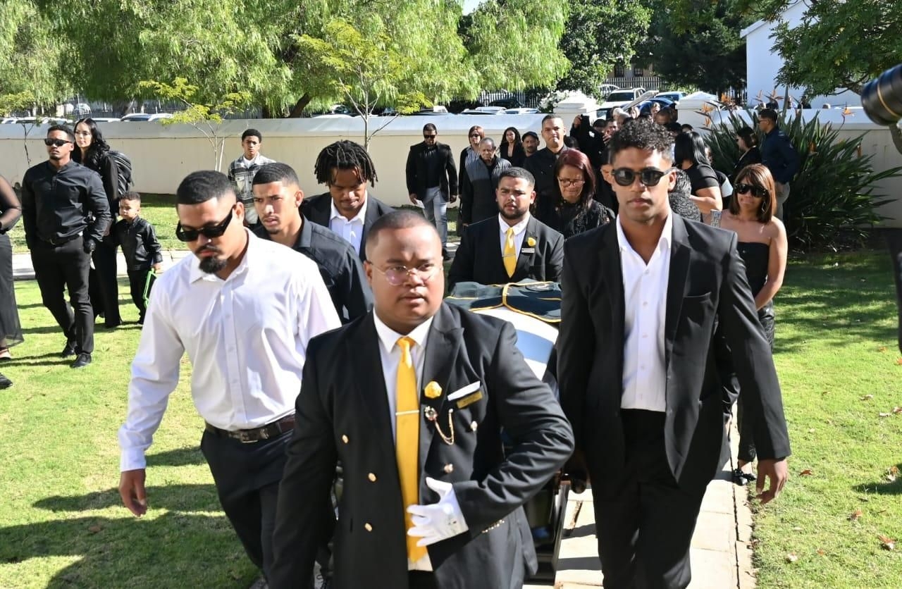 'Resilience, courage and love . . . ' Late Springbok Cornal Hendricks' emotional farewell