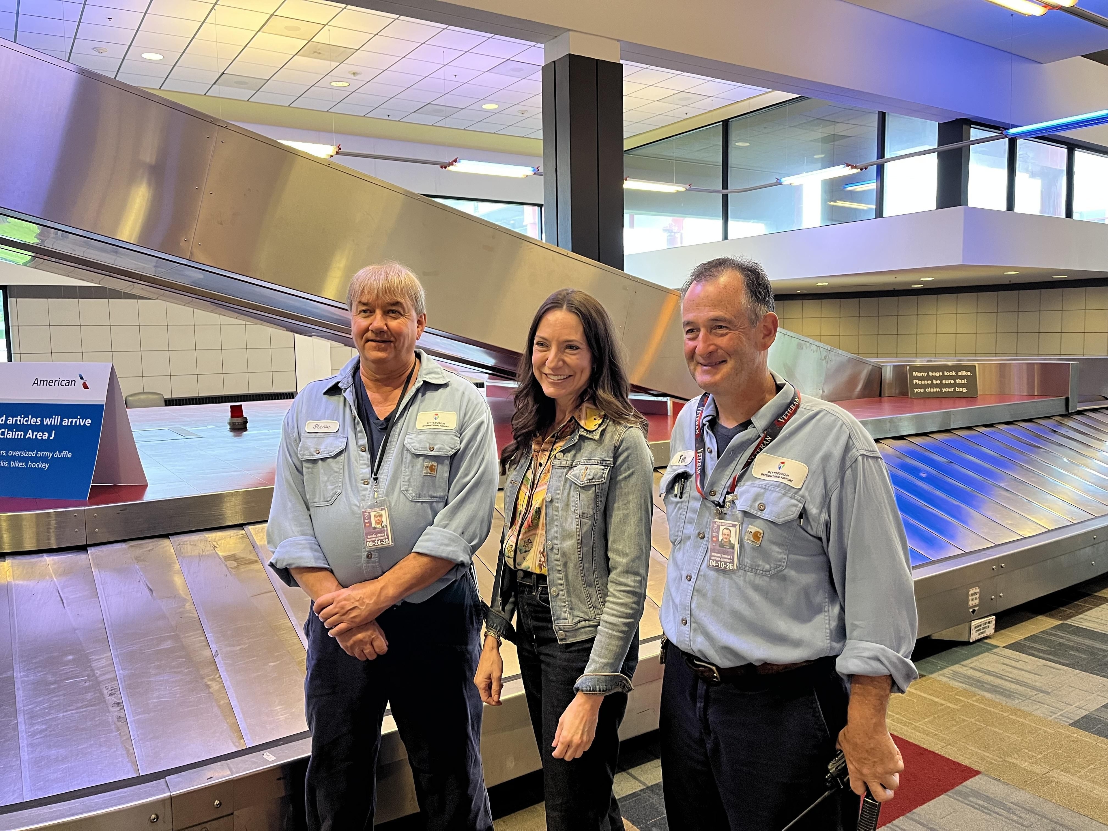 She lost her diamond. An airport full of strangers began looking