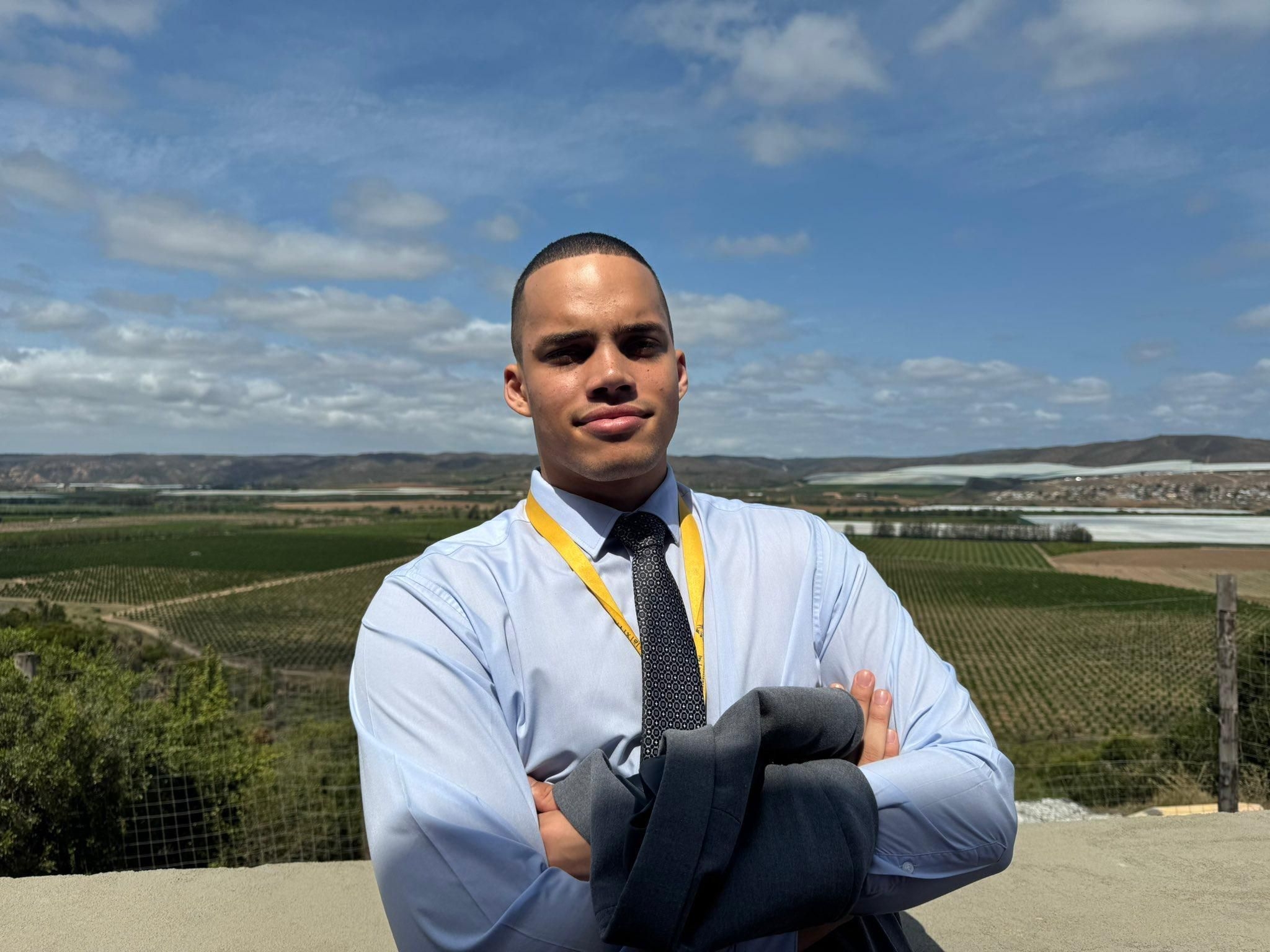 Liam Jacobs rises as a bold young voice in South African politics