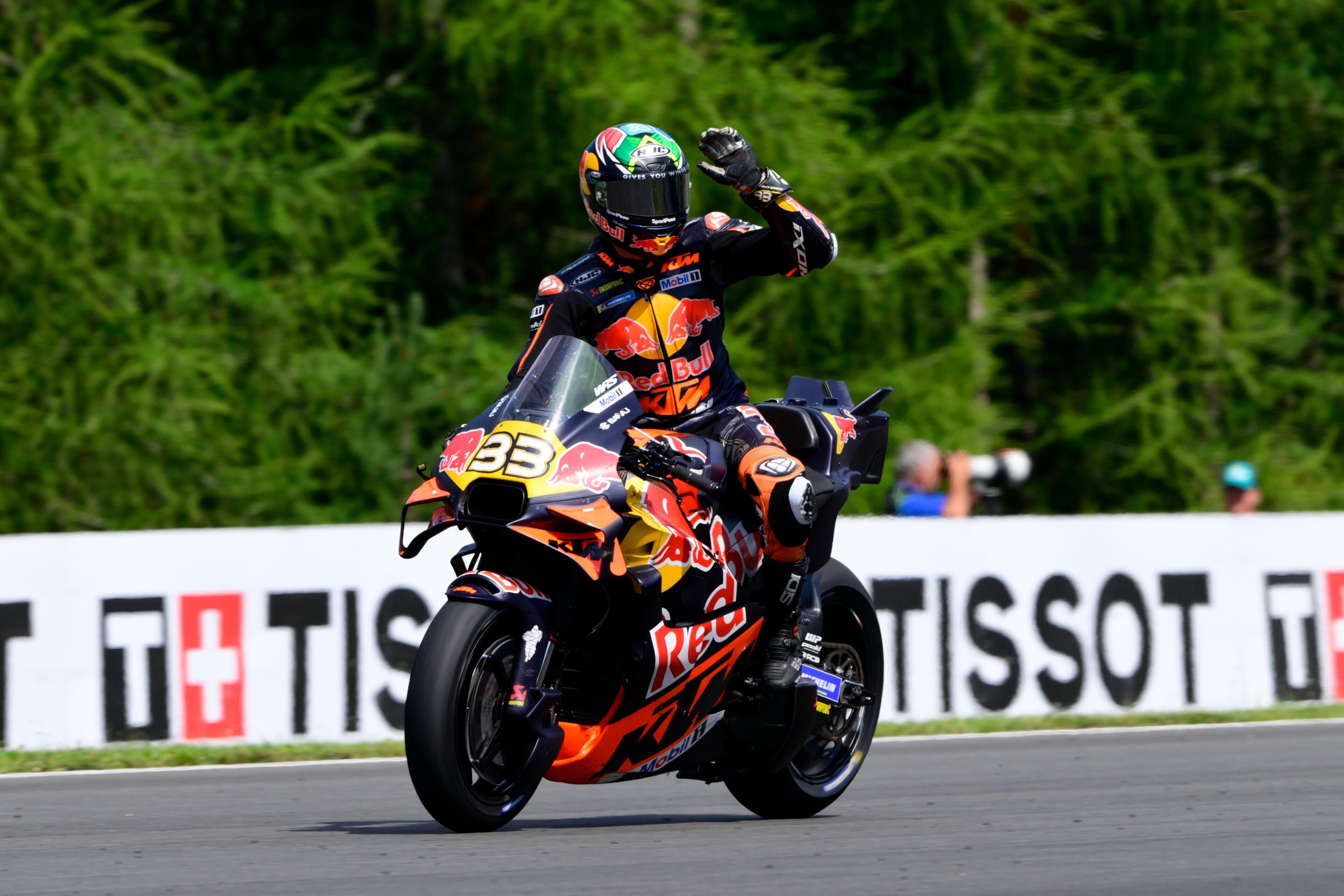 We're slowly starting to figure it out, says Brad Binder after Czechia MotoGP eighth-place finish