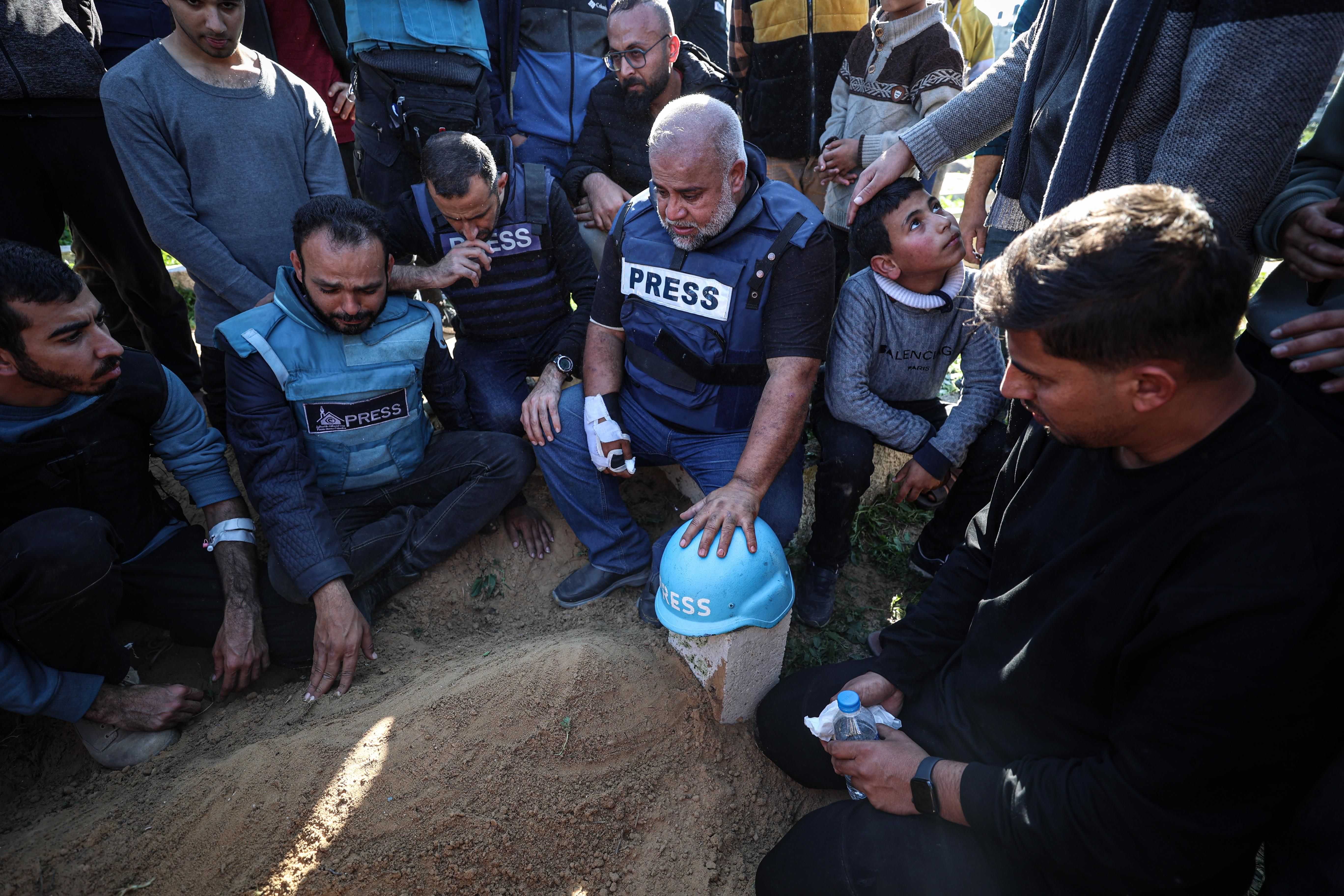 Record-breaking rise in Journalist deaths as Israel bombards Gaza