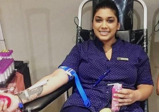 'Giving blood is a selfless act'