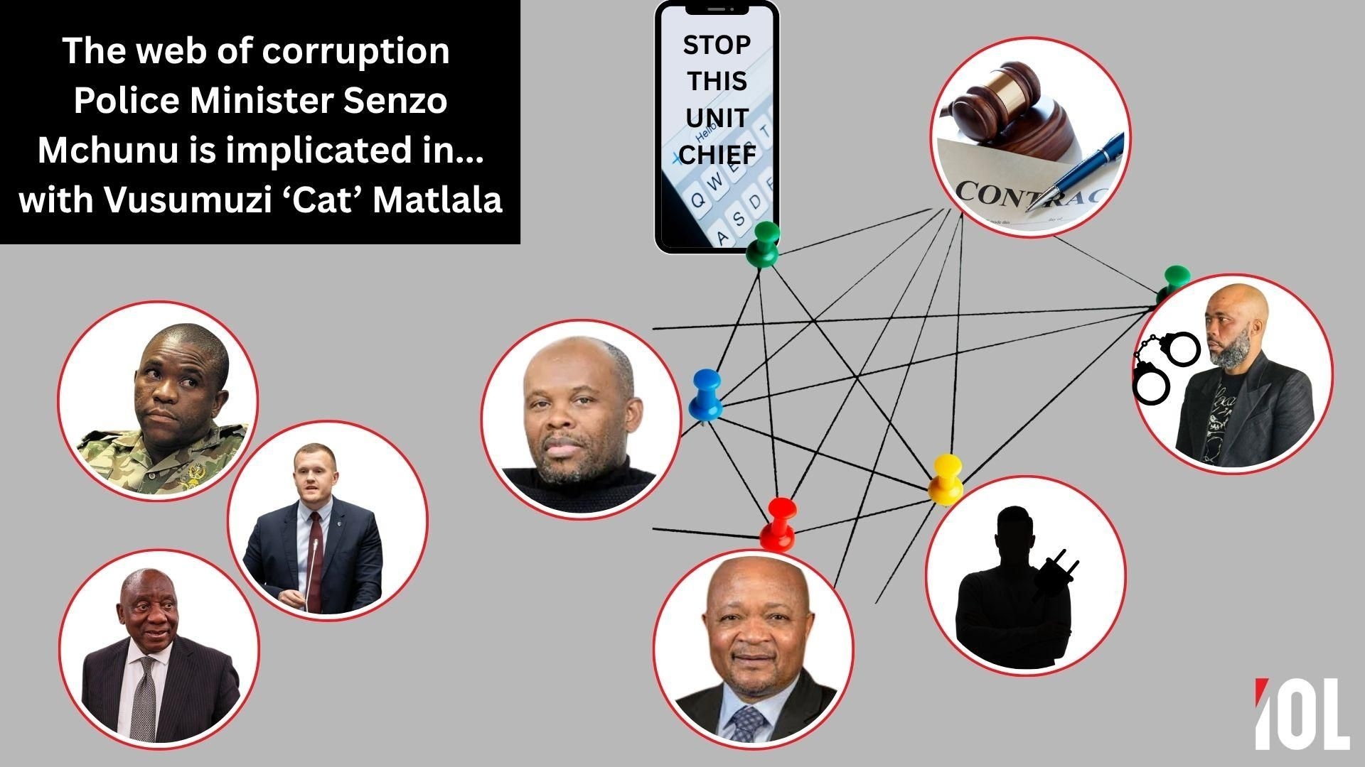 Damning WhatsApp texts expose Mchunu as Cameron calls for urgent debate after Mkhwanazi's damning SAPS allegations