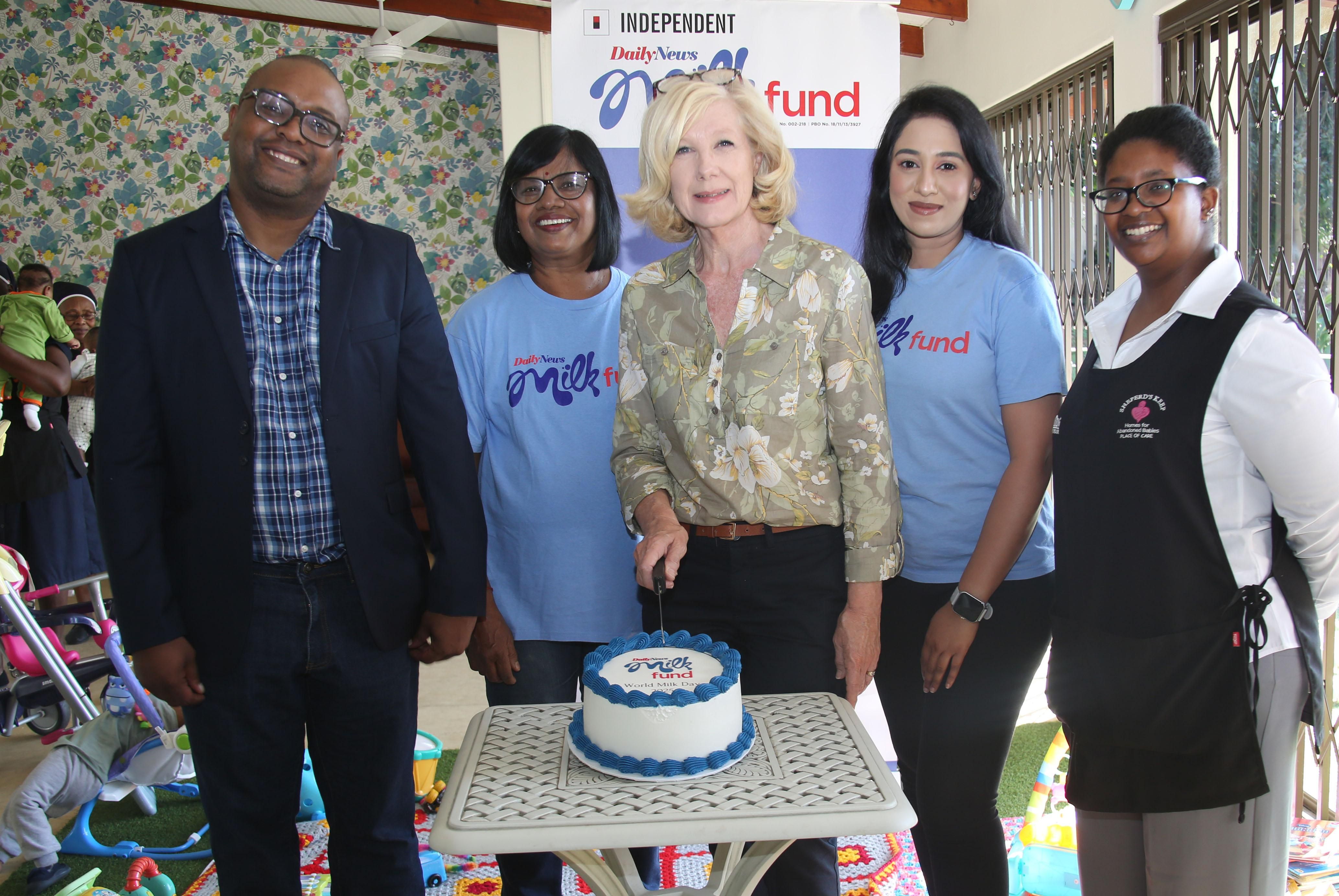 Daily News Milk Fund brings light and love to babies at the Shepherd's Keep home on World Milk Day