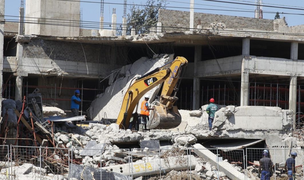 Collapsing buildings: lapses in safety and security in the construction sector