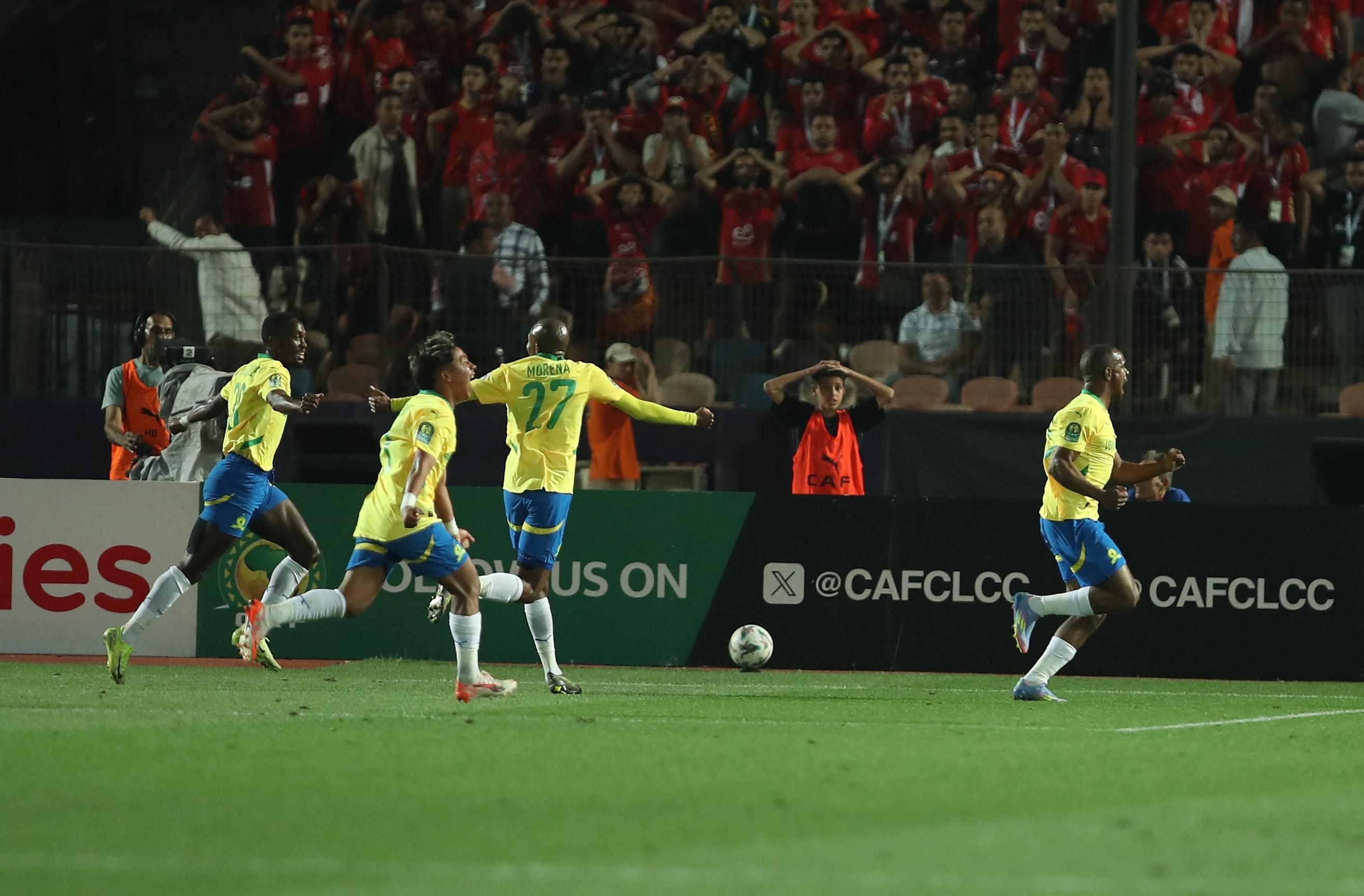 Last-gasp goal sees Mamelodi Sundowns beat Al Ahly, reach CAF Champions League final