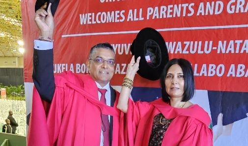 Double doctors: Meet the couple who both earned their PhDs in medicine