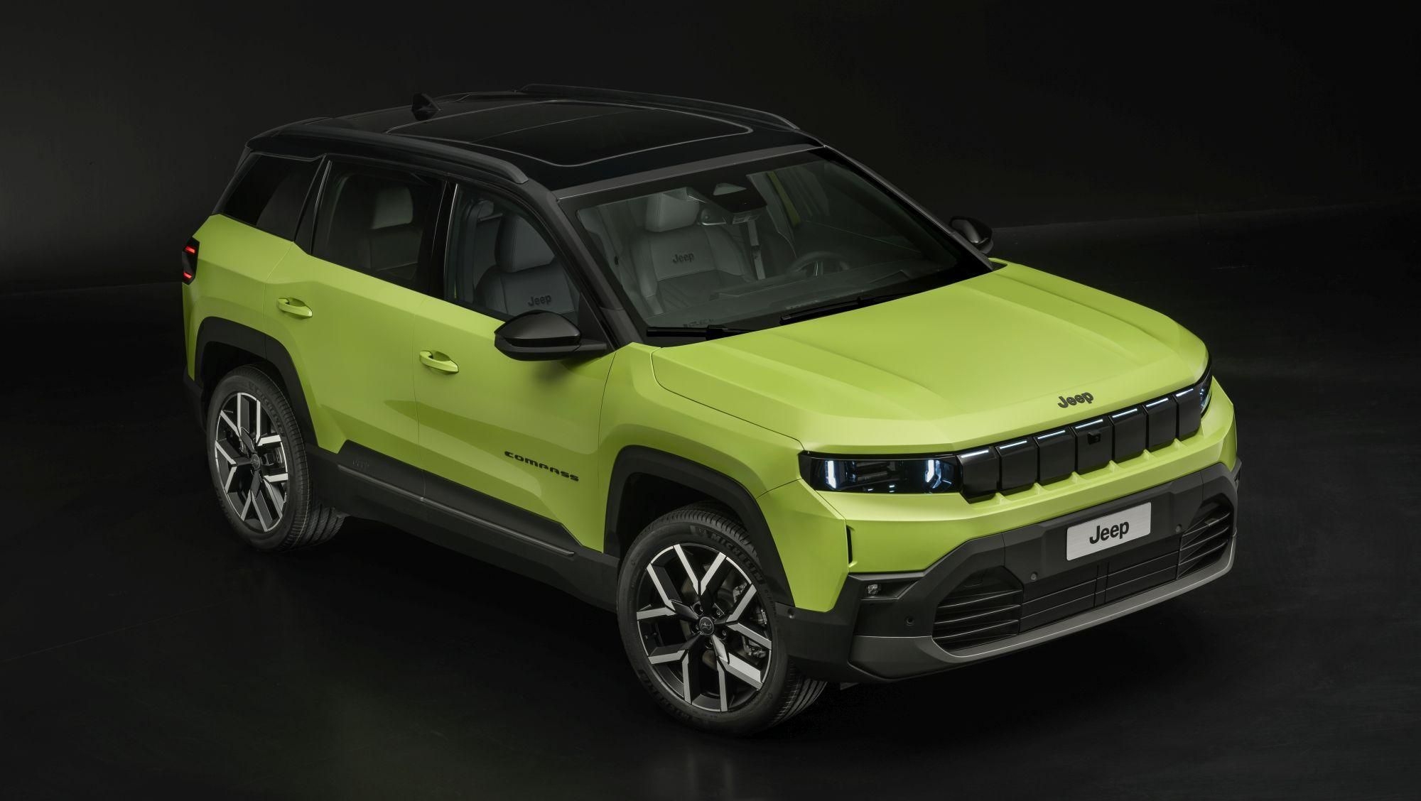 All-new Jeep Compass revealed with Stellantis genes, hybrid or electric power