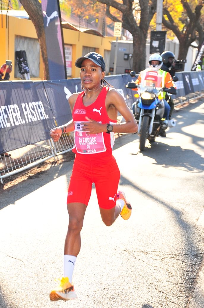 Glenrose Xaba aiming for a record-breaking performance at Absa Run Your City Durban 10K