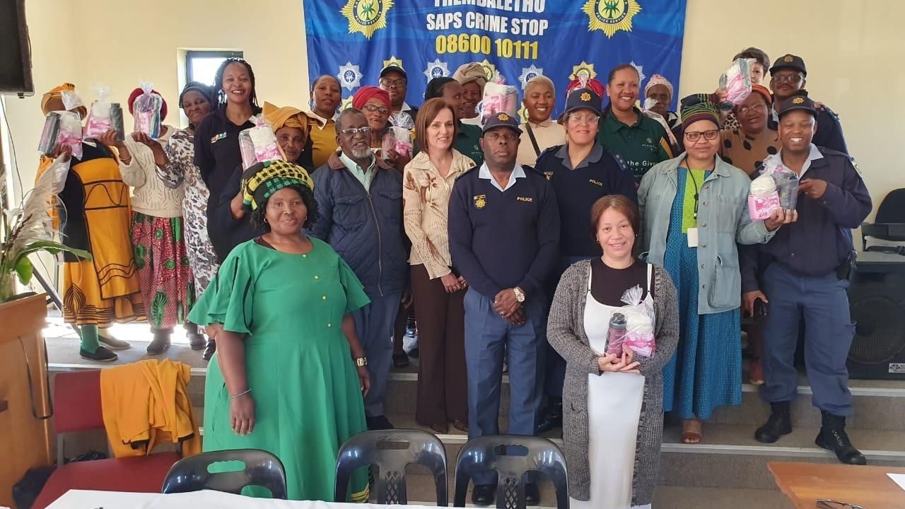 Gift of the Givers and SAPS unite to combat gender-based violence in the Garden Route