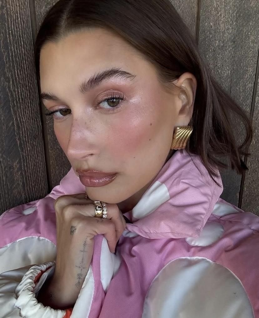 Who needs a full kit? Hailey Bieber's two-product make-up hack for effortless glam