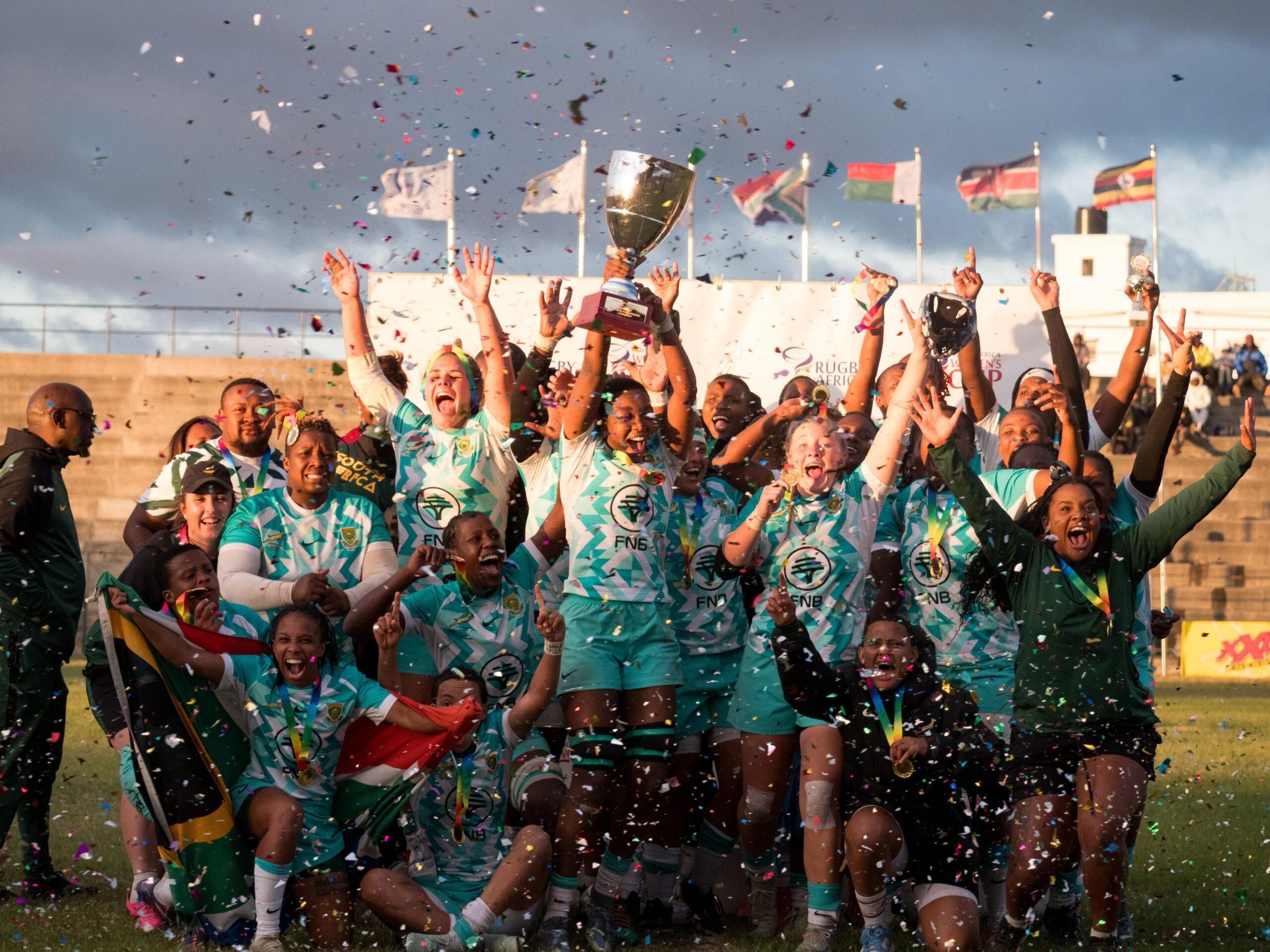 Youthful Springbok Women's team came to the party in Madagascar's Africa Cup