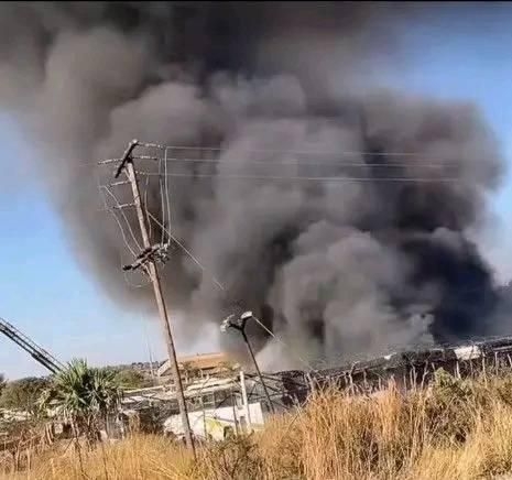 Devastating fire ravages Star Line Bus Company depot, leaving 23 buses burnt
