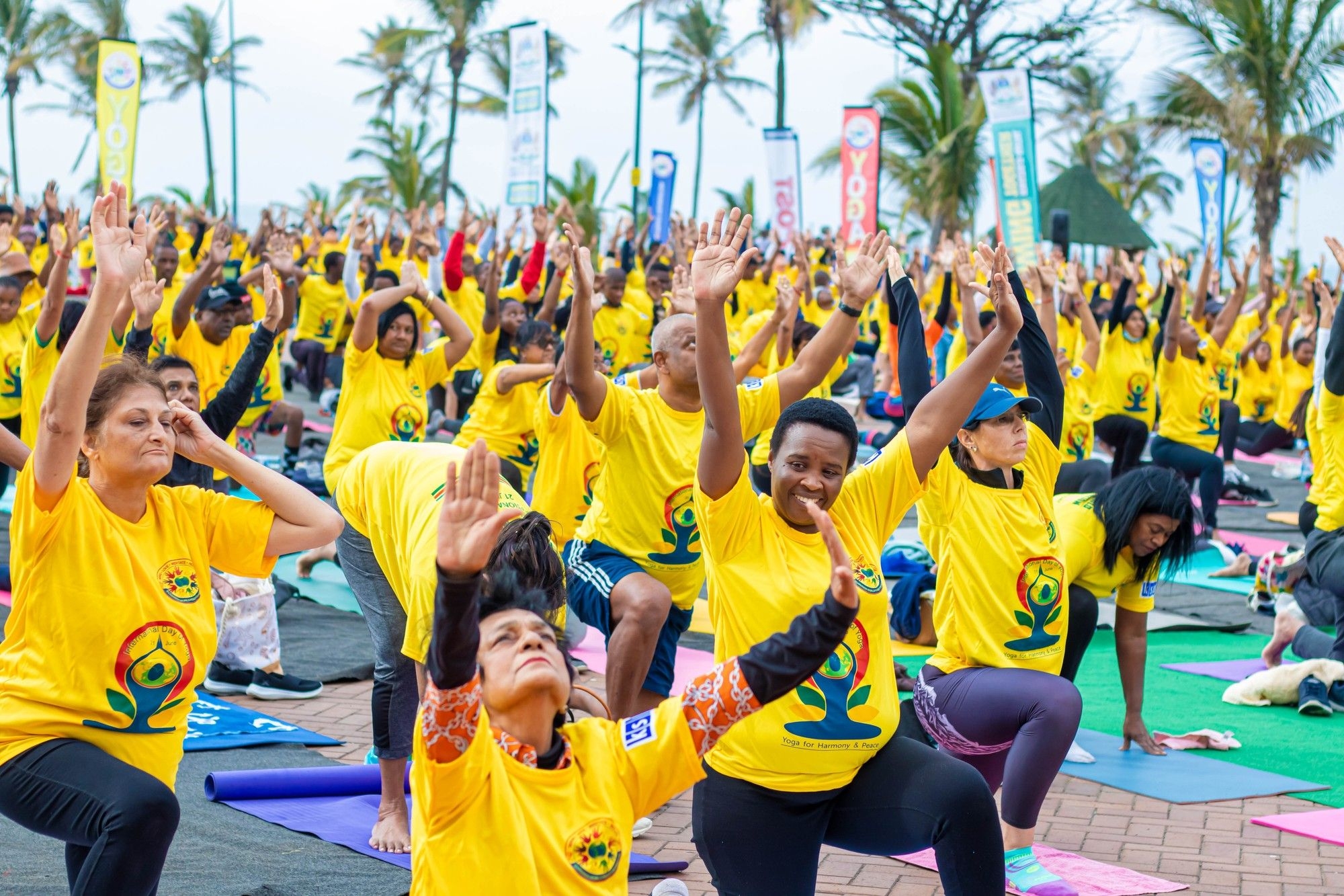 Join the celebration: A special yoga event for seniors in Durban on International Yoga Day