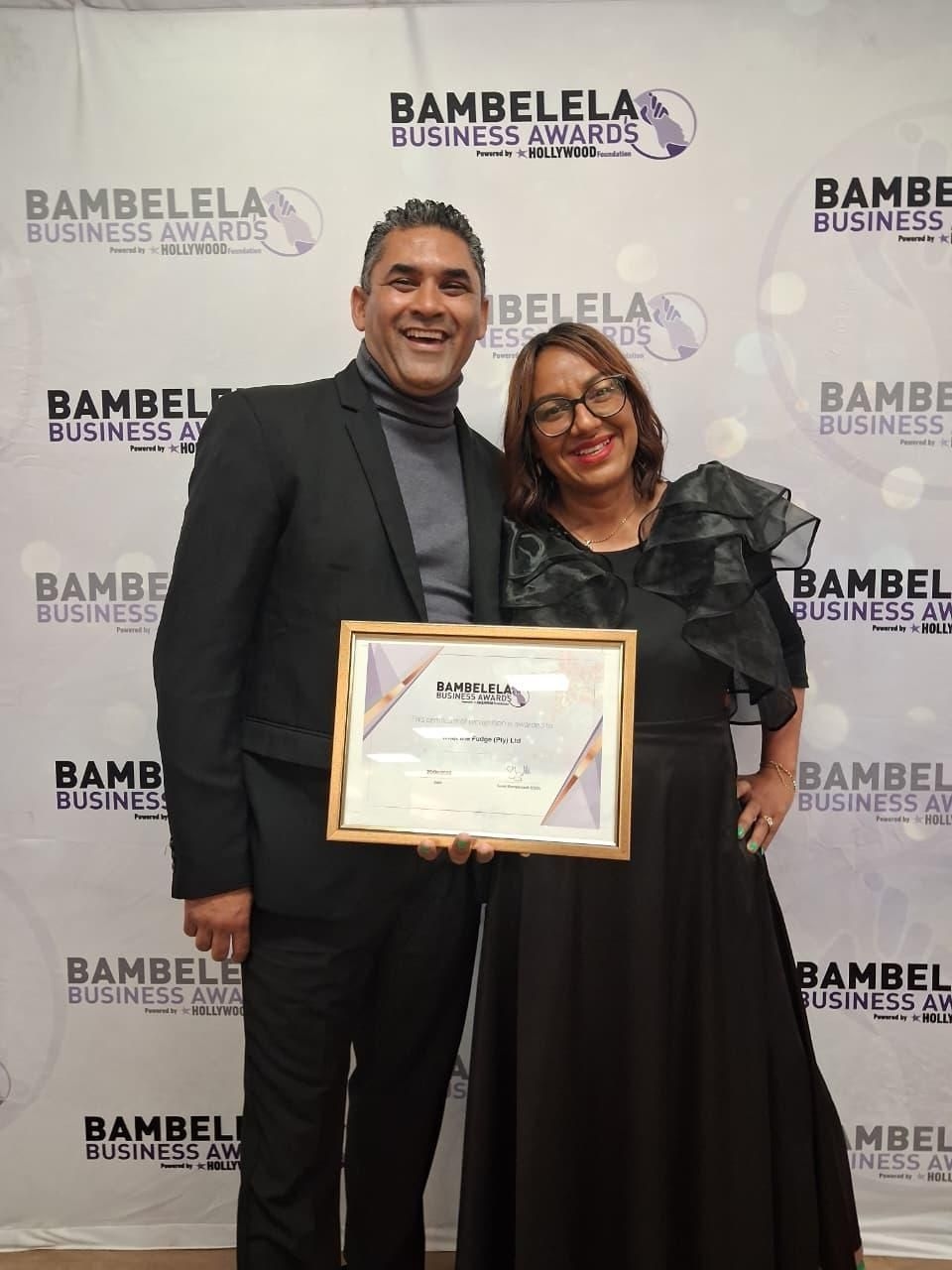 What the Fudge shines at the Bambelela Business Awards 2025