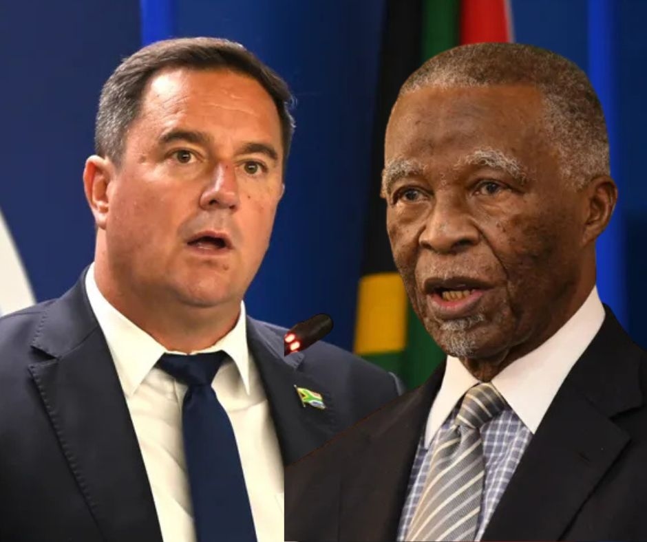 DA leader John Steenhuisen hits back at Thabo Mbeki over national dialogue withdrawal criticism