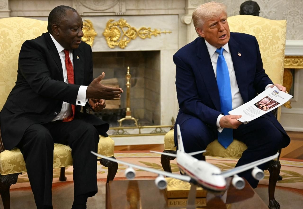 Trump emphasises peace and prosperity for Africa in meeting with Ramaphosa