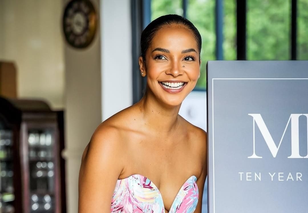 Liesl Laurie-Mthombeni celebrates 10 years since being crowned Miss South Africa with a surprise party