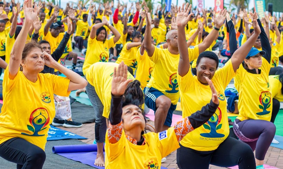 International Day of Yoga: celebrating unity and wellness in Durban