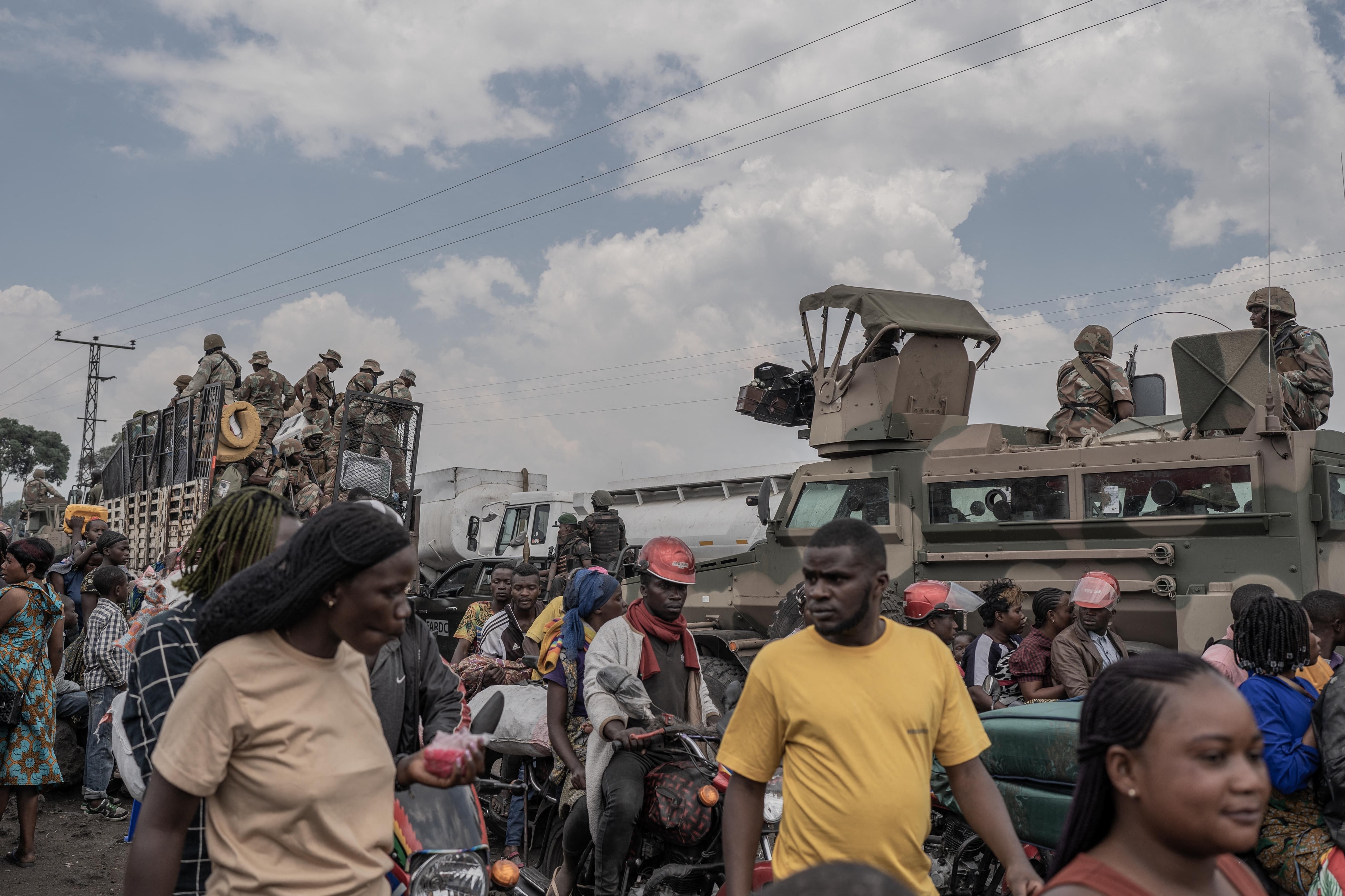 SANDF troops prepare for withdrawal from the DRC following peace agreement