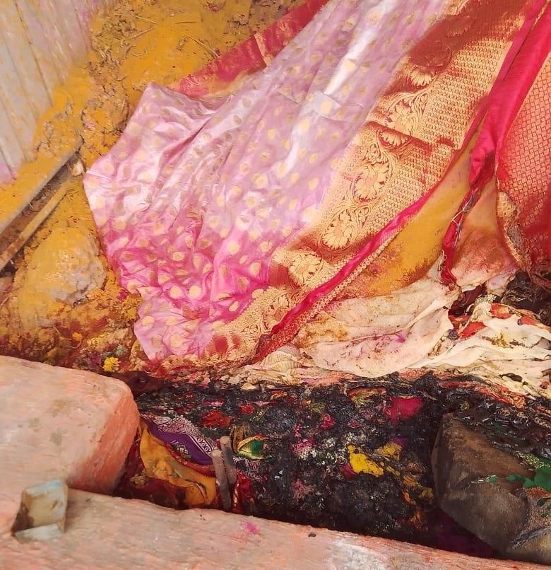 Heartbroken Shallcross priest speaks out after temple's sacred mound was "set alight"