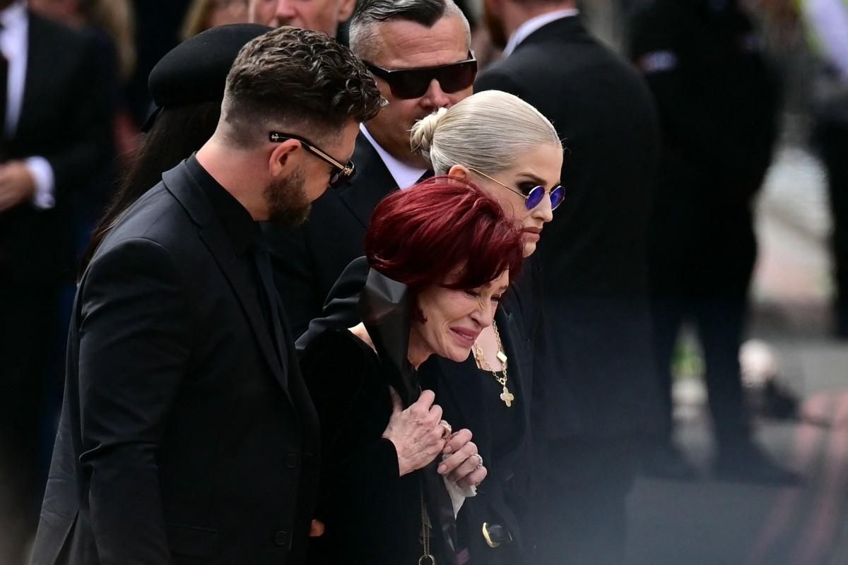 Ozzy Osbourne's funeral procession: A heartfelt goodbye from family and fans