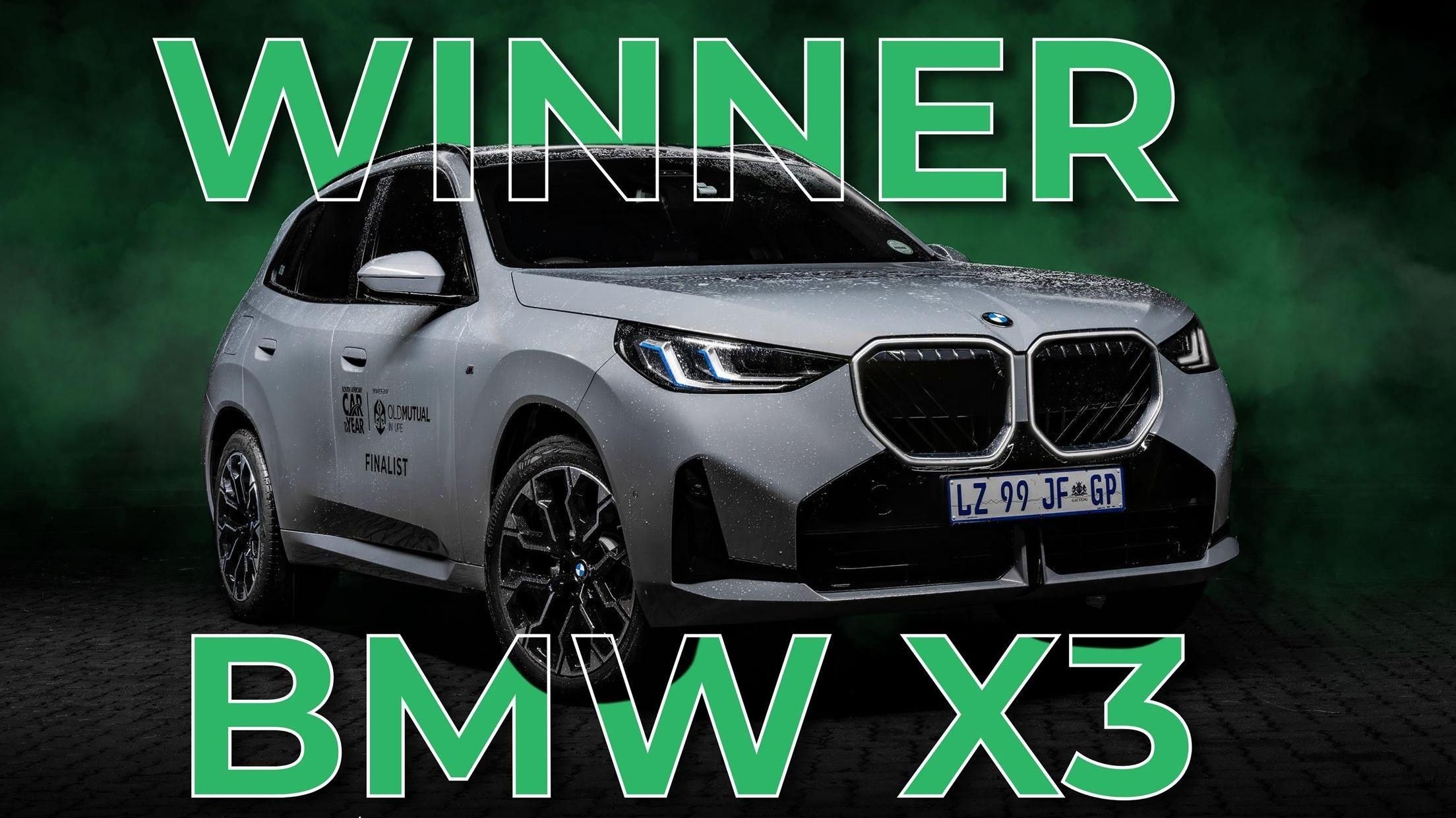 Why the BMW X3 won South Africa's Car of the Year competition