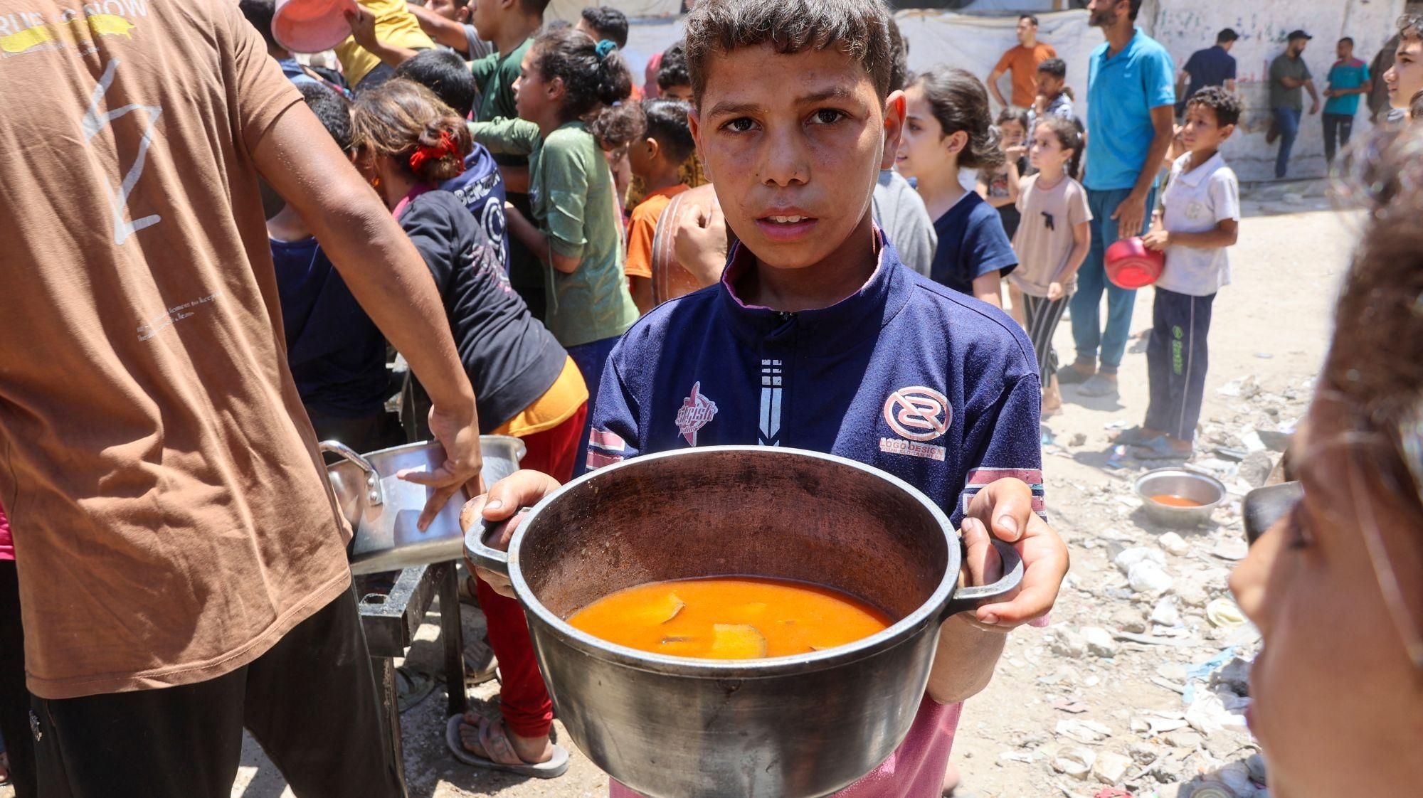 United Nations condemns Israel's 'weaponisation of food' in Gaza