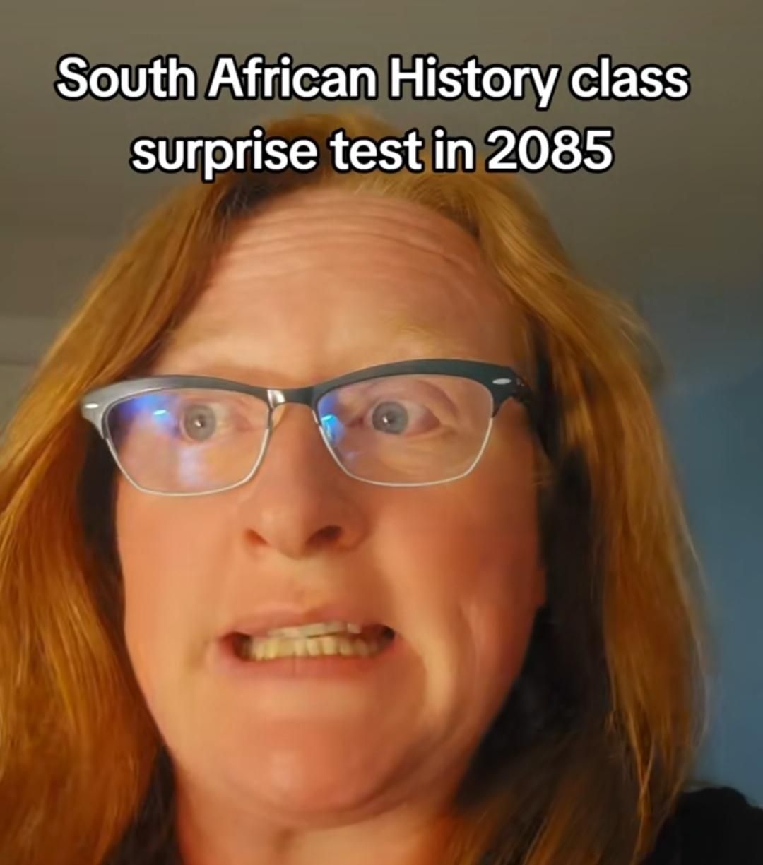 WATCH: Witty TikToker imagines a 2085 history lesson on 'The Great Tsek of 2025'