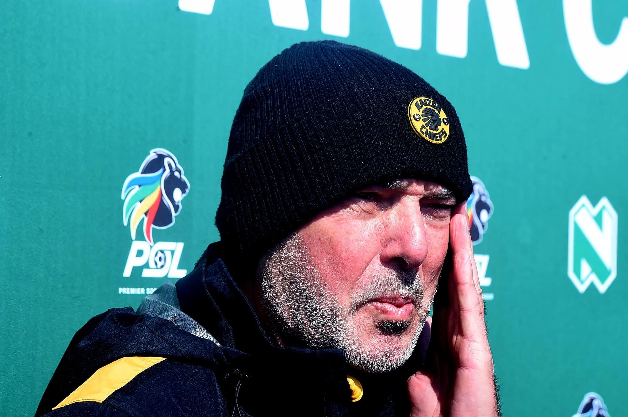 Is Nasreddine Nabi feeling the heat as Kaizer Chiefs coach?